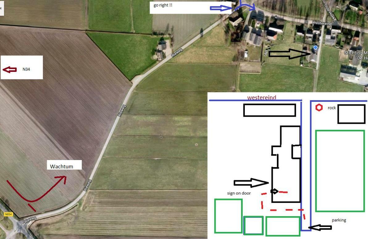 Logeerruimte In Gerenoveerde Boerderij In Wachtum Exterior foto